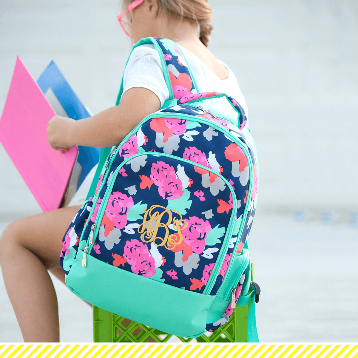 Amelia Backpack - Personalized-Backpack-Viv&Lou-Top Notch Gift Shop