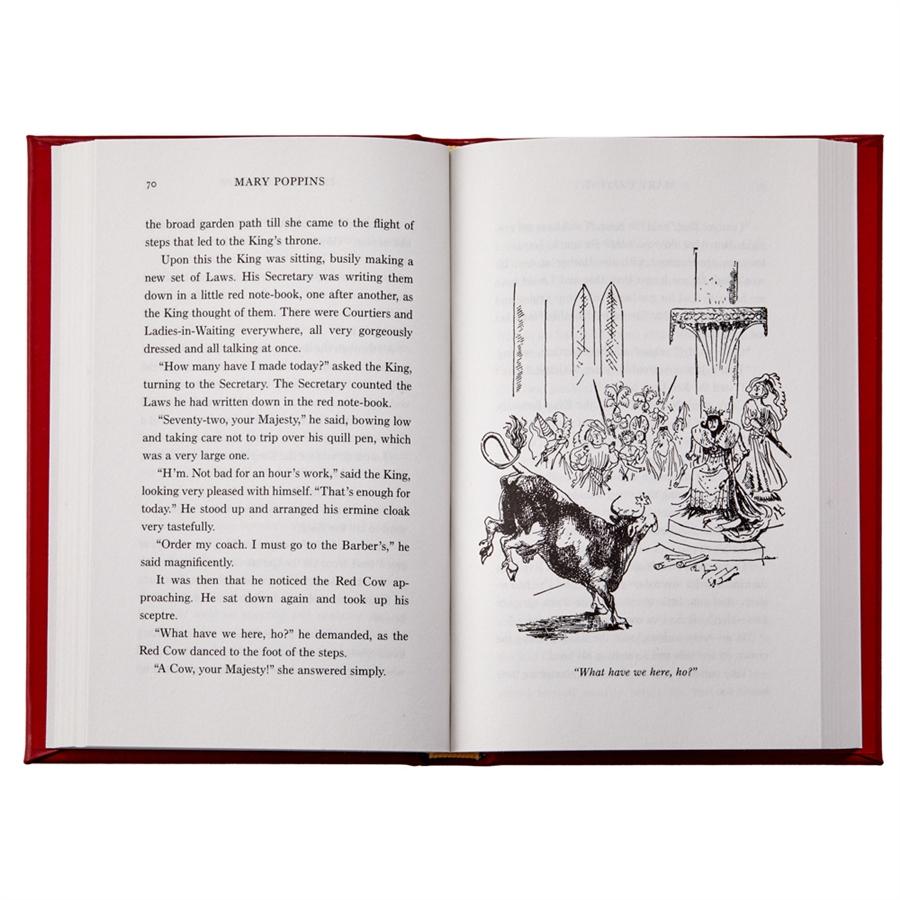 Mary Poppins - Leather Bound Collector's Edition-Book-Graphic Image, Inc.-Top Notch Gift Shop