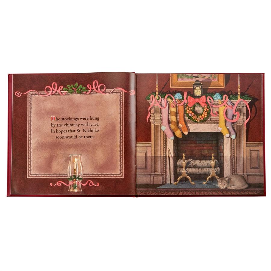 The Night Before Christmas - Leather Bound Collector's Edition-Book-Graphic Image, Inc.-Top Notch Gift Shop