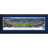 BYU College Football - "Stadium 50 Yard Line" Panorama Framed Print-Print-Blakeway Worldwide Panoramas, Inc.-Top Notch Gift Shop