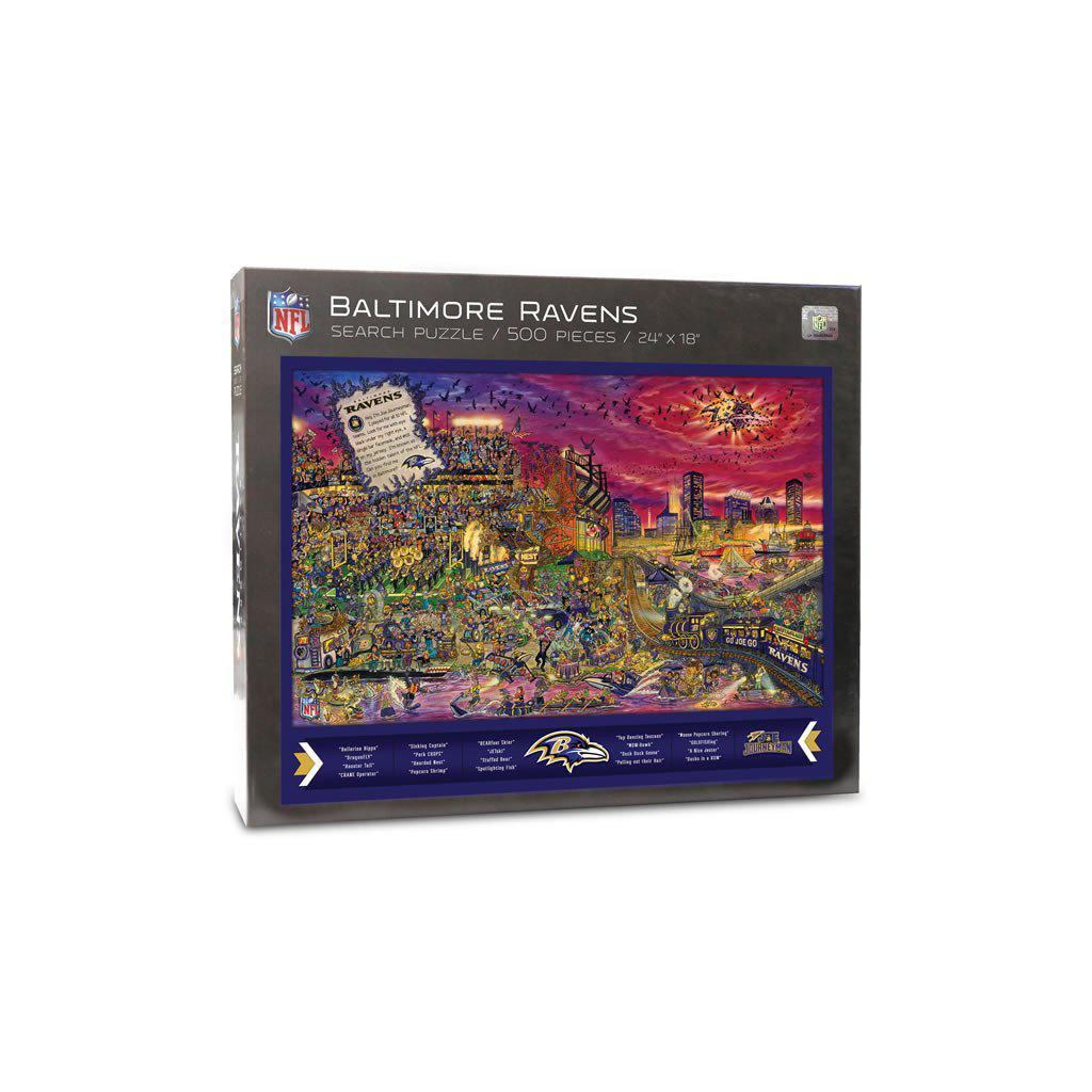 Baltimore Ravens Joe Journeyman Puzzle-Puzzle-IDNA Brands-Top Notch Gift Shop
