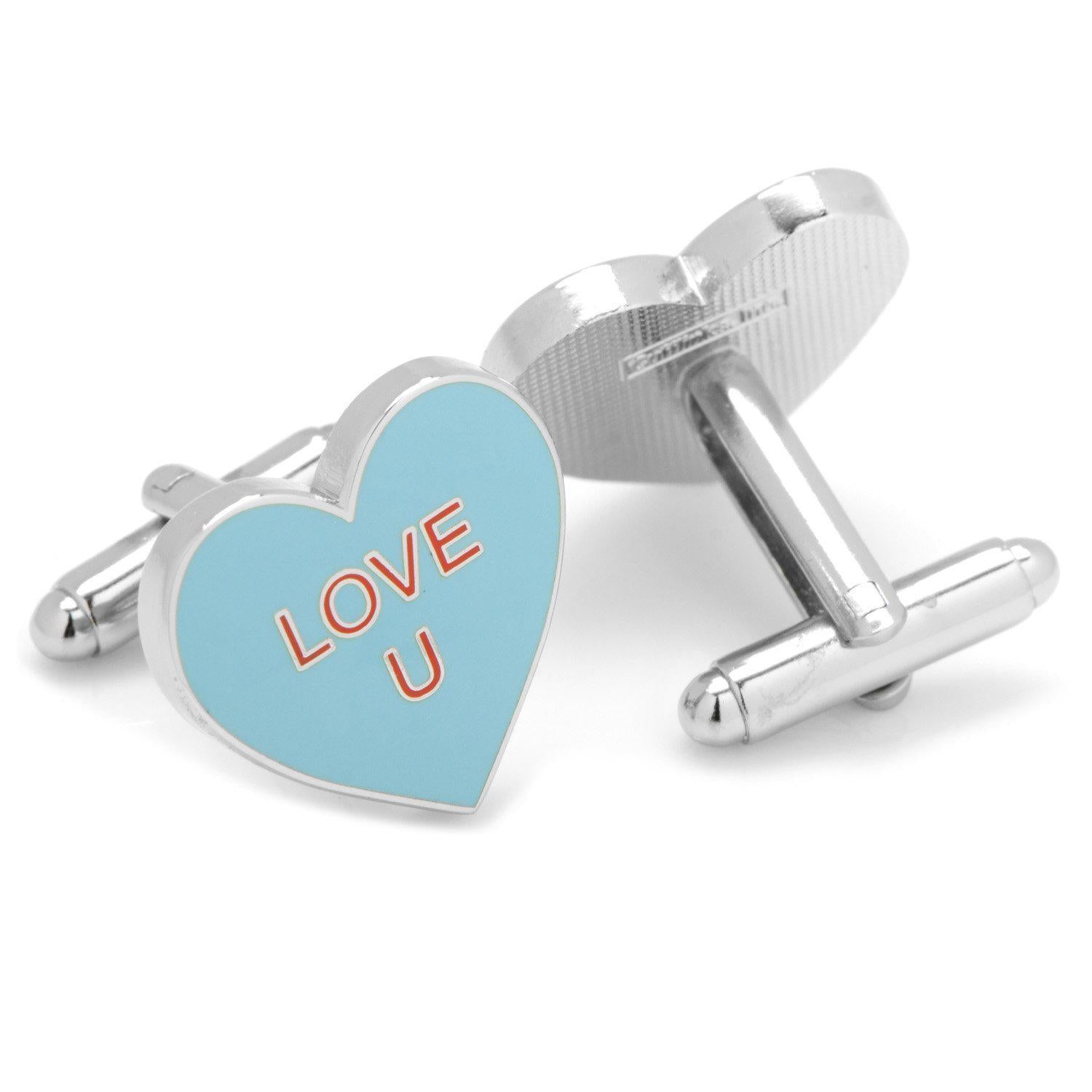 Conversation Hearts Cufflinks-Cufflinks-Cufflinks, Inc.-Top Notch Gift Shop