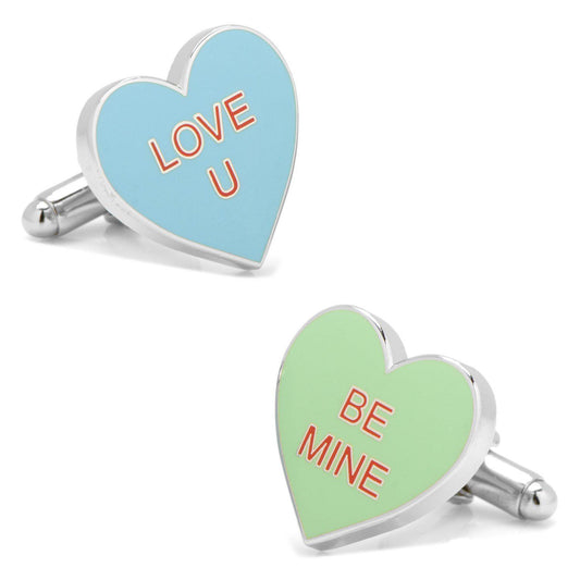 Conversation Hearts Cufflinks-Cufflinks-Cufflinks, Inc.-Top Notch Gift Shop