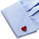 Red Heart Cufflinks-Cufflinks-Cufflinks, Inc.-Top Notch Gift Shop