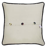 Ski Montana Embroidered CatStudio Pillow-Pillow-CatStudio-Top Notch Gift Shop