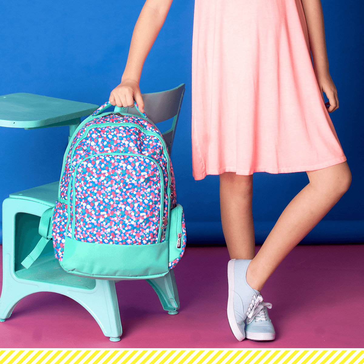 Confetti Pop Backpack - Personalized-Backpack-Viv&Lou-Top Notch Gift Shop