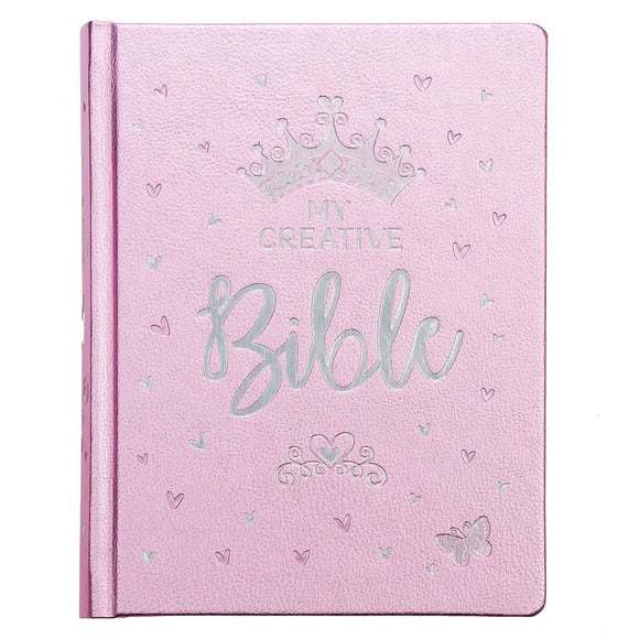 My Creative Bible for Girls, Journaling Bible - ESV - Pink LuxLeather Hardcover-Bible-Christian Art Gifts-Top Notch Gift Shop