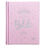 My Creative Bible for Girls, Journaling Bible - ESV - Pink LuxLeather Hardcover-Bible-Christian Art Gifts-Top Notch Gift Shop