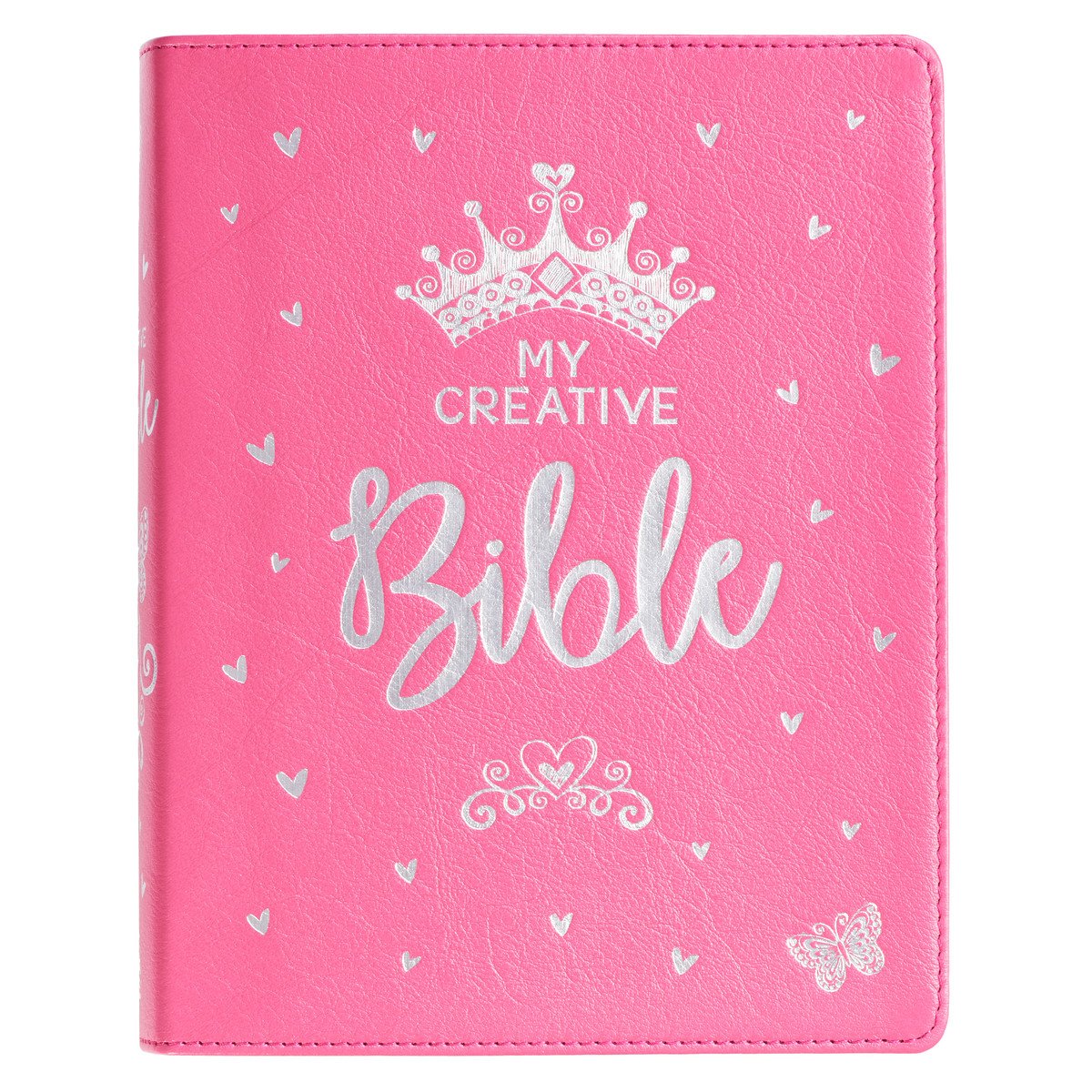 My Creative Bible for Girls, Journaling Bible - ESV - Bright Pink Leather Cover-Bible-Christian Art Gifts-Top Notch Gift Shop