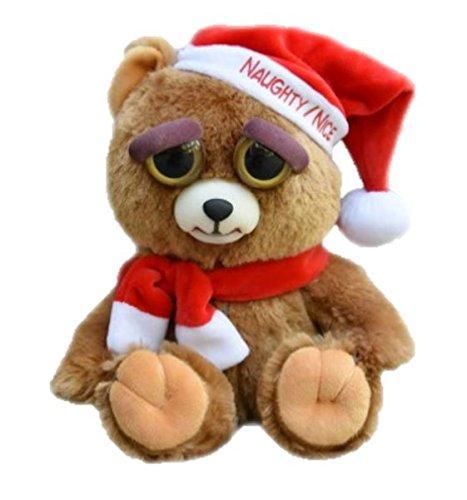 Ebeneezer Claws Santa Bear Growling Feisty Pet™-Plush Toy-William Mark Corp.-Top Notch Gift Shop