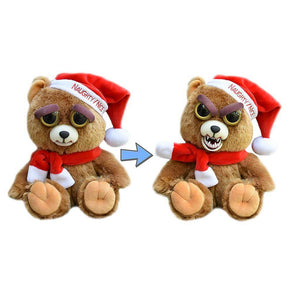 Ebeneezer Claws Santa Bear Growling Feisty Pet™-Plush Toy-William Mark Corp.-Top Notch Gift Shop