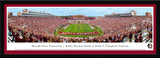 Florida State Football - "Stadium End Zone" Panorama Framed Print-Print-Blakeway Worldwide Panoramas, Inc.-Top Notch Gift Shop