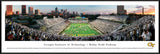 Georgia Tech Football - "Stadium End Zone" Panorama Framed Print-Print-Blakeway Worldwide Panoramas, Inc.-Top Notch Gift Shop