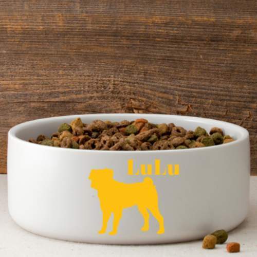 Man's Best Friend Personalized Large Dog Bowl-Dog Bowl-JDS Marketing-Top Notch Gift Shop