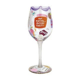 Happy June Wine Glass by Lolita®-Wine Glass-Designs by Lolita® (Enesco)-Top Notch Gift Shop