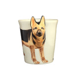 German Shepherd Hand Painted Coffee Mug-Mug-Sea Island-Top Notch Gift Shop