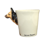 German Shepherd Hand Painted Coffee Mug-Mug-Sea Island-Top Notch Gift Shop