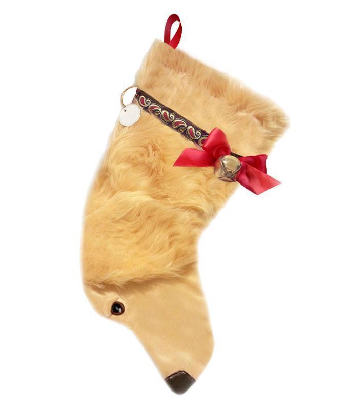 Golden Retriever Christmas Stocking-Holiday Stocking-Hearth Hounds-Top Notch Gift Shop