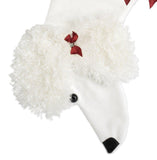 Poodle (White) Christmas Stocking-Holiday Stocking-Hearth Hounds-Top Notch Gift Shop