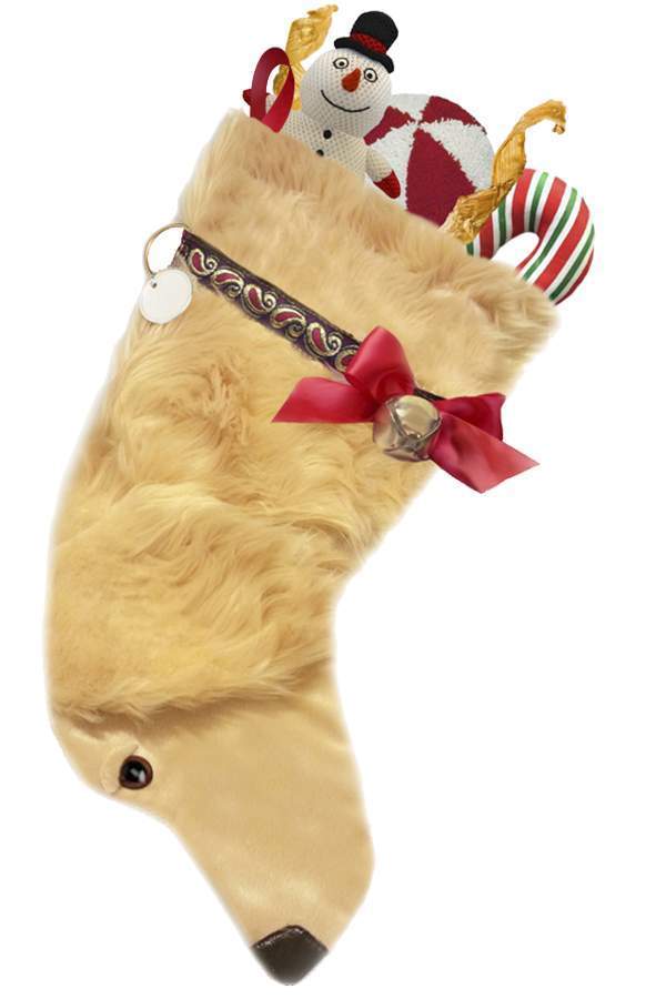 Golden Retriever Christmas Stocking-Holiday Stocking-Hearth Hounds-Top Notch Gift Shop