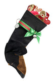 Dachshund (Black & Tan) Christmas Stocking-Holiday Stocking-Hearth Hounds-Top Notch Gift Shop