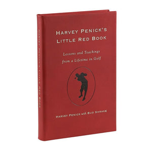 Harvey Penick's Little Red Book-Leatherbound Collector's Edition-Book-Graphic Image, Inc.-Top Notch Gift Shop
