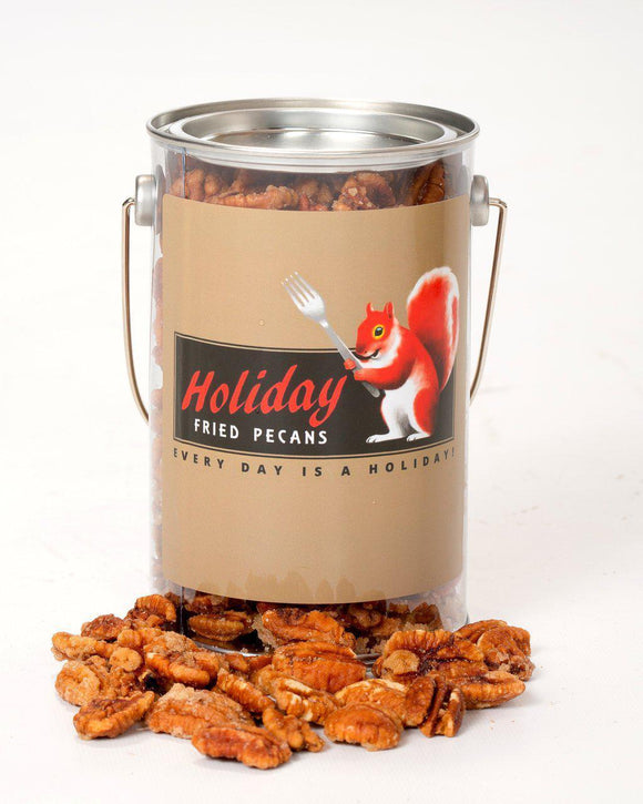 Holiday Fried Pecans, 1 lb. Gift Pail-Nuts-Top Notch Gift Shop-Top Notch Gift Shop