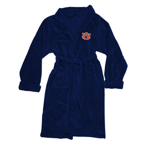 Auburn Tigers Men's Silk Touch Plush Bath Robe-Bathrobe-Northwest-Top Notch Gift Shop