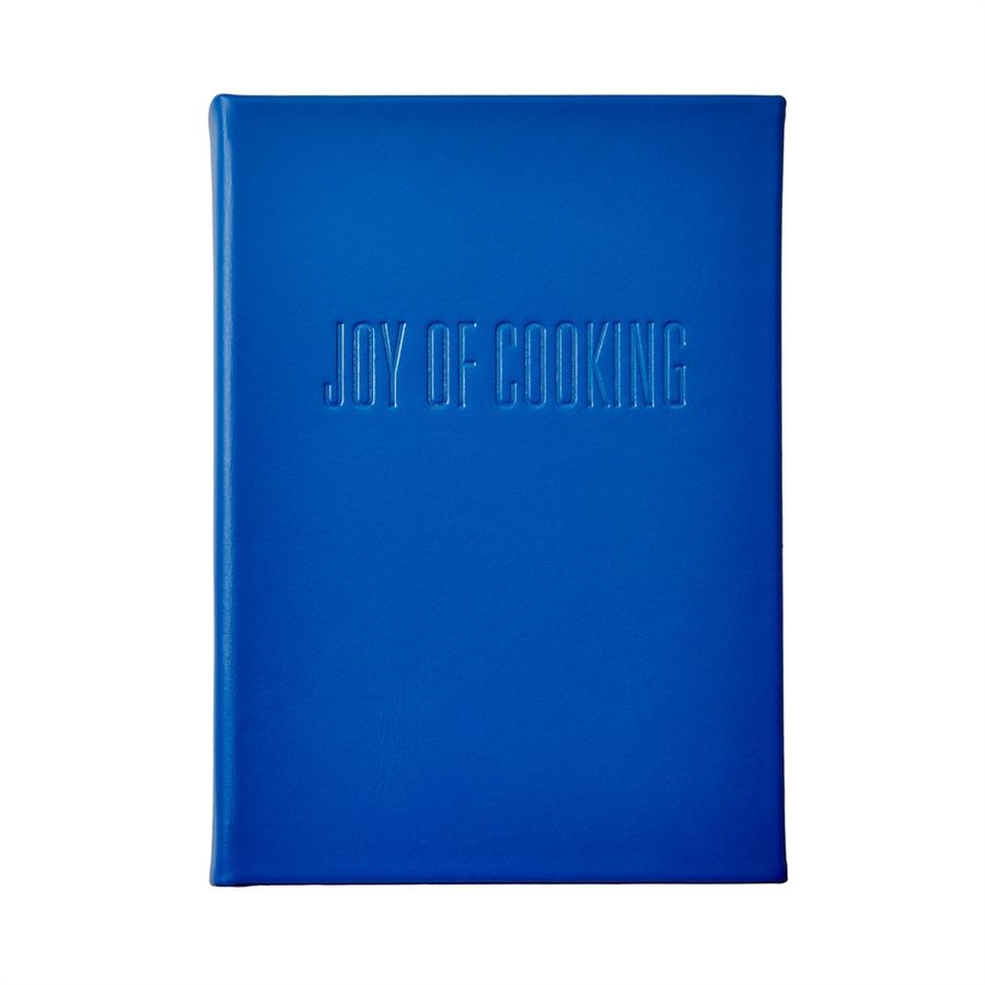 Joy of Cooking Leatherbound Cookbook - Blue Vachetta Leather - Personalized-Book-Graphic Image, Inc.-Top Notch Gift Shop