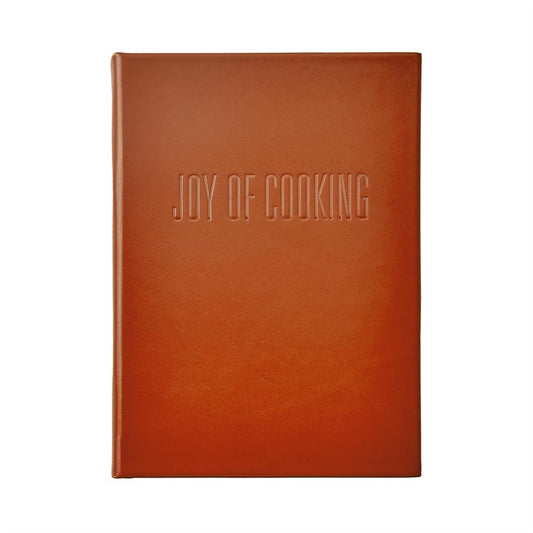 Joy of Cooking Leatherbound Cookbook - Rust Vachetta Leather - Personalized-Book-Graphic Image, Inc.-Top Notch Gift Shop