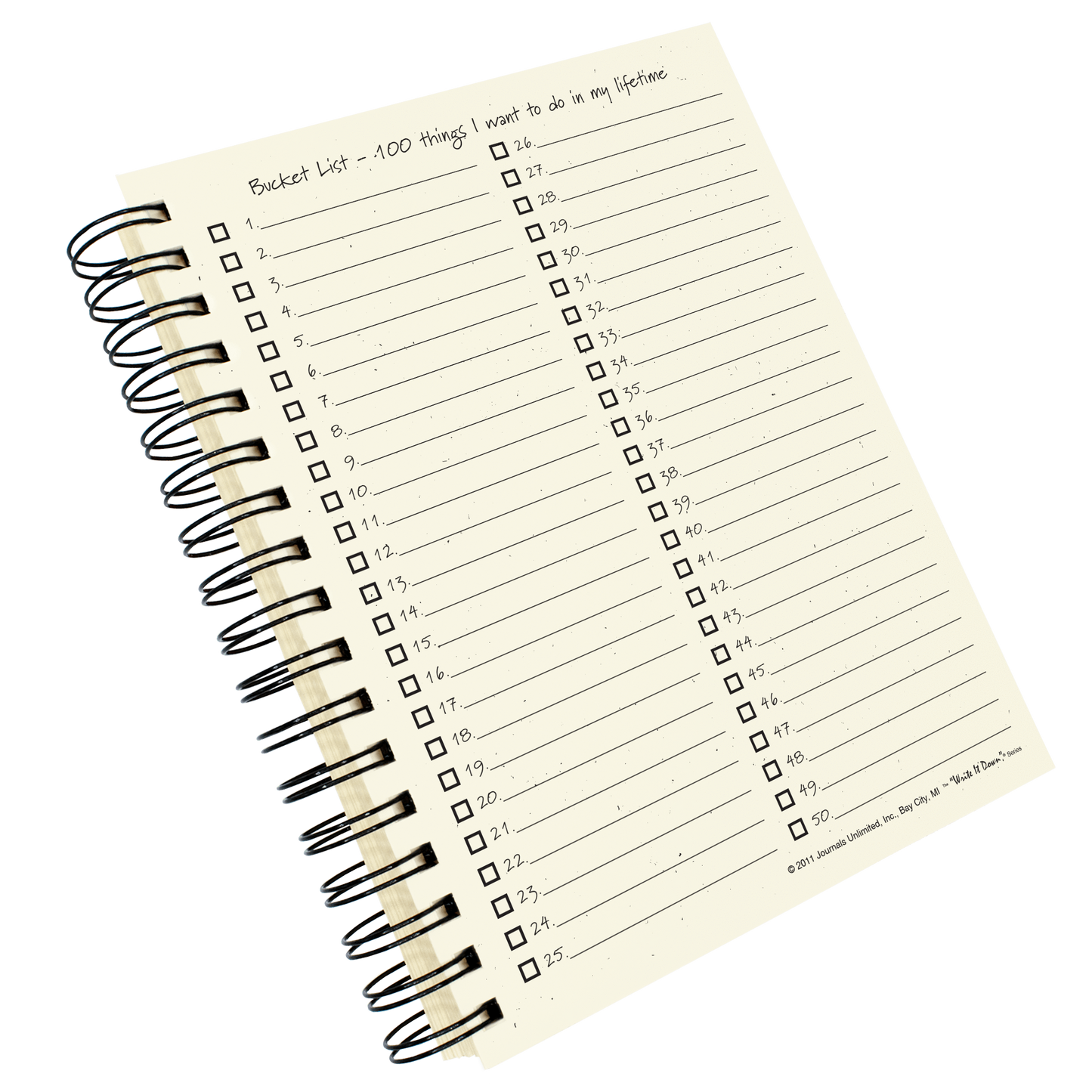 My Bucket List Journal-Journal-Journals Unlimited-Top Notch Gift Shop