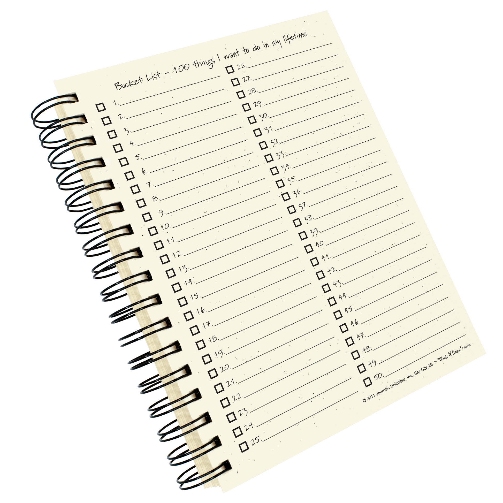 My Bucket List Journal-Journal-Journals Unlimited-Top Notch Gift Shop