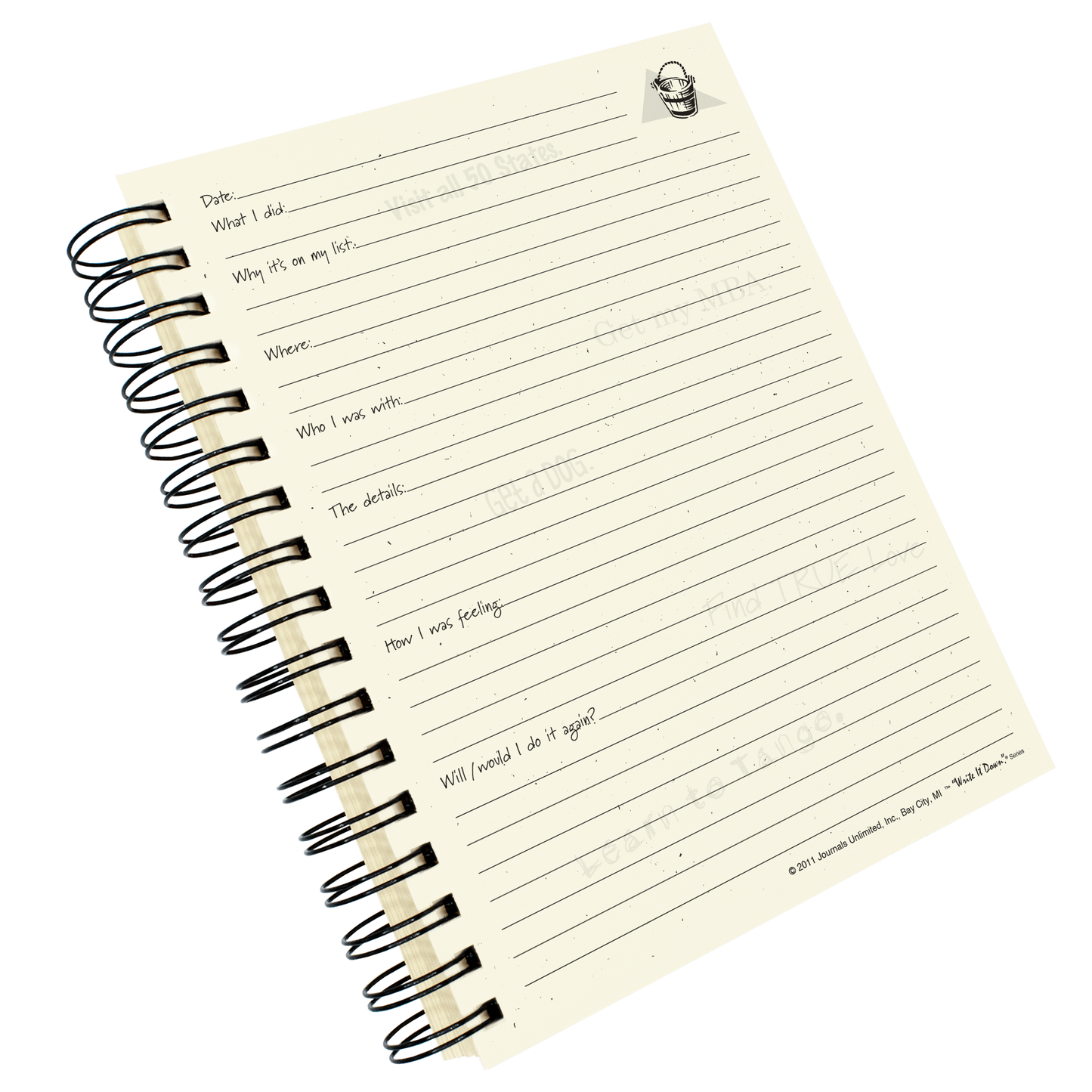 My Bucket List Journal-Journal-Journals Unlimited-Top Notch Gift Shop