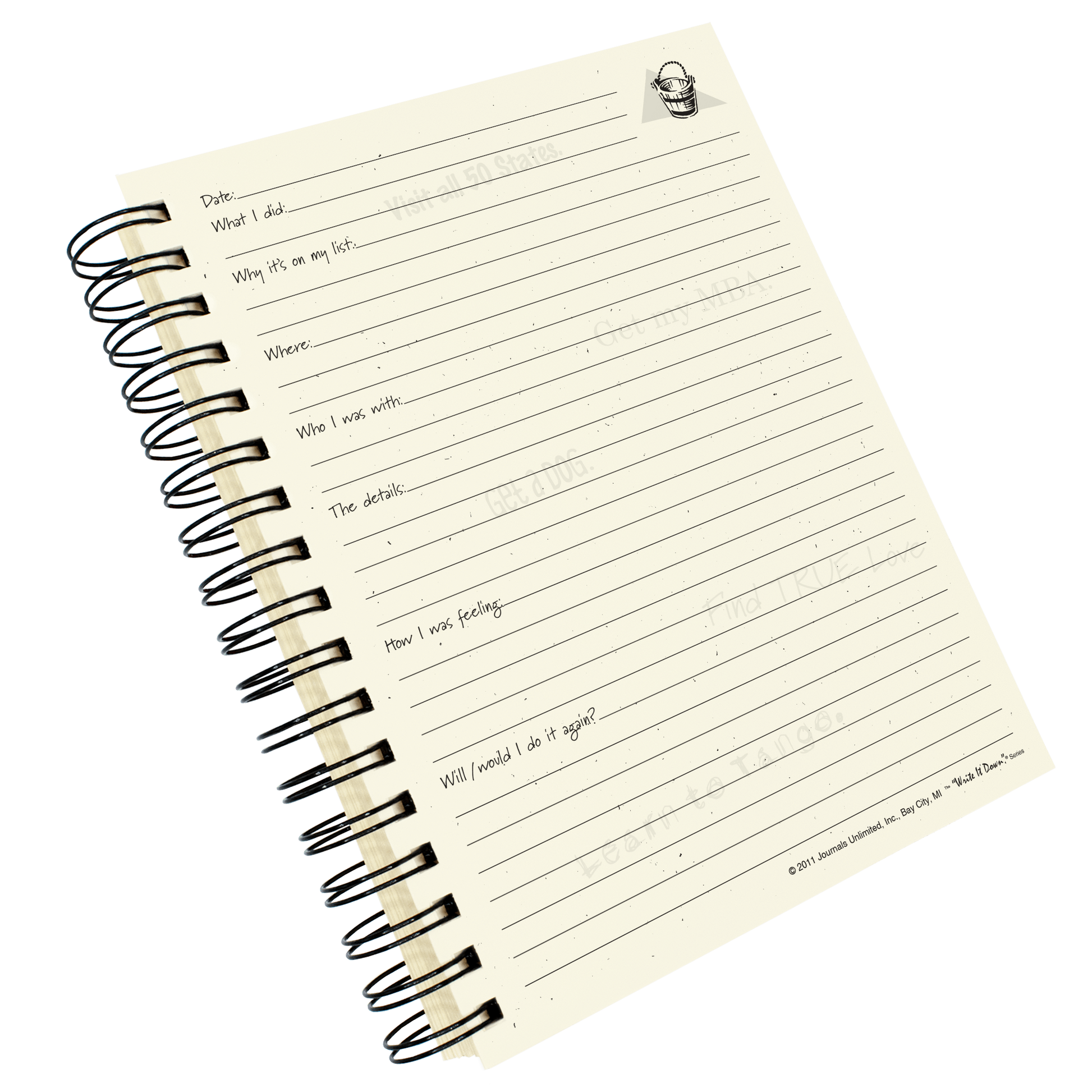 My Bucket List Journal-Journal-Journals Unlimited-Top Notch Gift Shop