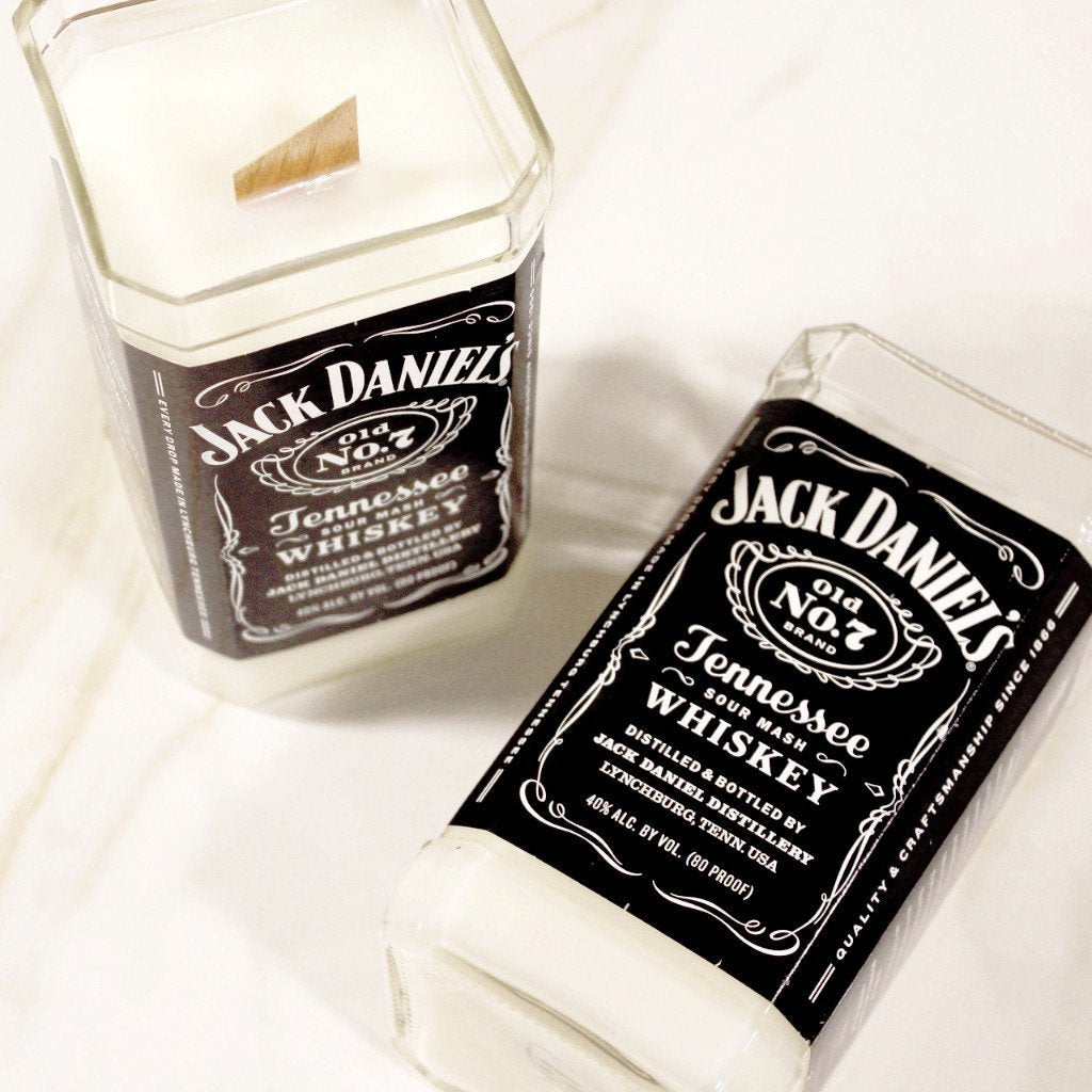 Jack Daniel's Tennessee Whiskey Bottle Candle-Candle-M.A.D. Candle Co.-Top Notch Gift Shop