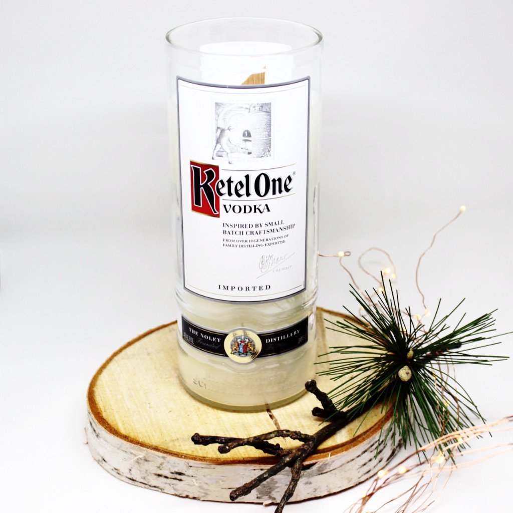 Ketel One Vodka Bottle Candle-Candle-M.A.D. Candle Co.-Top Notch Gift Shop