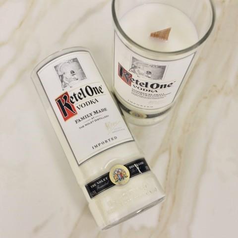 Ketel One Vodka Bottle Candle-Candle-M.A.D. Candle Co.-Top Notch Gift Shop