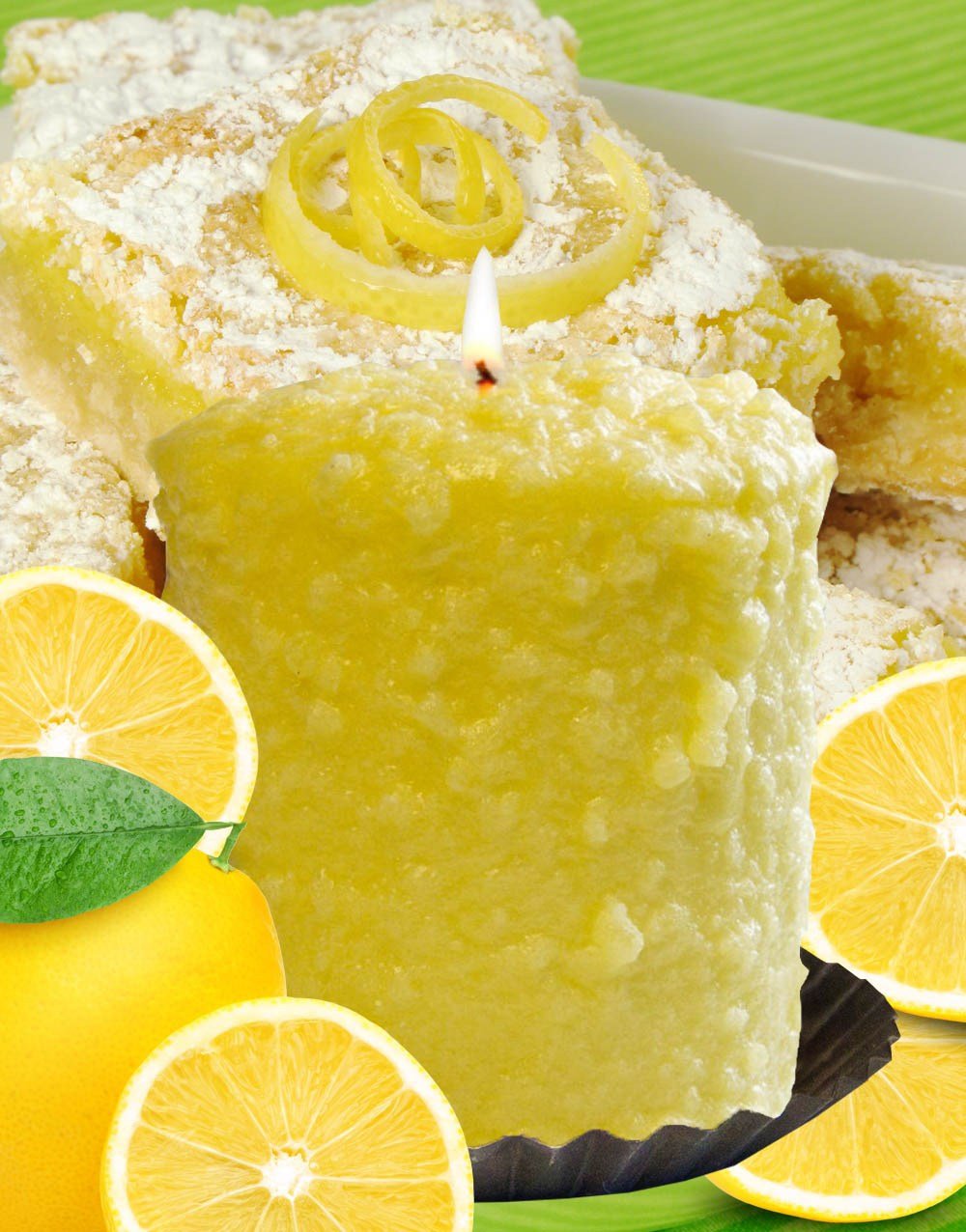 Lemon Bliss Scented Hearth Candle-Candle-Warm Glow Candle Company-Top Notch Gift Shop