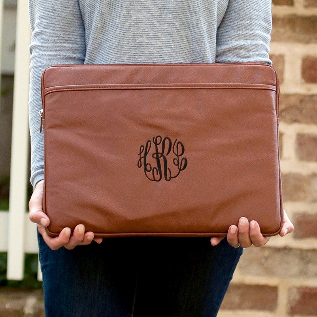 Camel Laptop Sleeve - Personalized-Laptop Sleeve-Viv&Lou-Top Notch Gift Shop