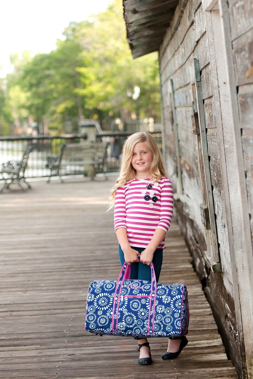 Riley Duffel Bag - Personalized-Bag-Viv&Lou-Top Notch Gift Shop