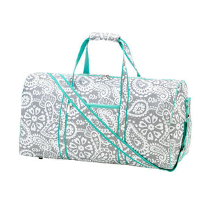 Parker Paisley Duffel Bag - Personalized-Bag-Viv&Lou-Top Notch Gift Shop