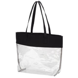 Black Clear Tote - Personalized-Bag-Viv&Lou-Top Notch Gift Shop