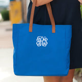 Royal Blue Tote - Personalized-Bag-Viv&Lou-Top Notch Gift Shop