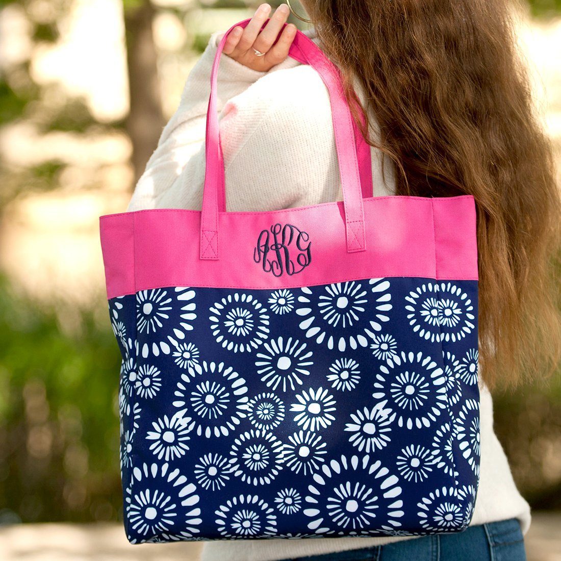 Riley Tote - Personalized-Bag-Viv&Lou-Top Notch Gift Shop