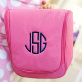 Hot Pink Hanging Travel Case - Personalized-Travel Kit-Viv&Lou-Top Notch Gift Shop