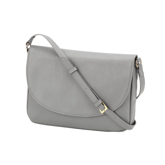 Grey Anna Crossbody Bag - Personalized-Bag-Viv&Lou-Top Notch Gift Shop