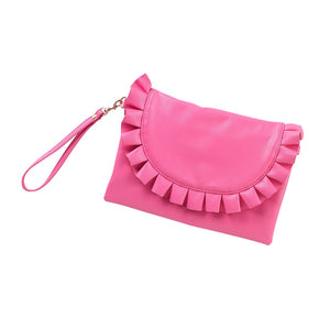 Hot Pink Chloe Purse - Personalized-Bag-Viv&Lou-Top Notch Gift Shop