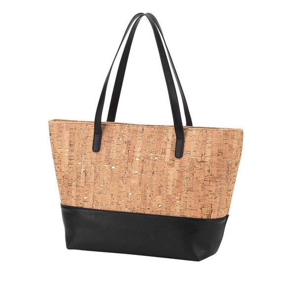 Black and Cork Charlotte Purse - Personalized-Bag-Viv&Lou-Top Notch Gift Shop