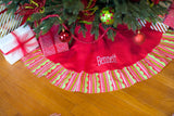 Holly Jolly Tree Skirt - Personalized-Tree Skirt-Viv&Lou-Top Notch Gift Shop