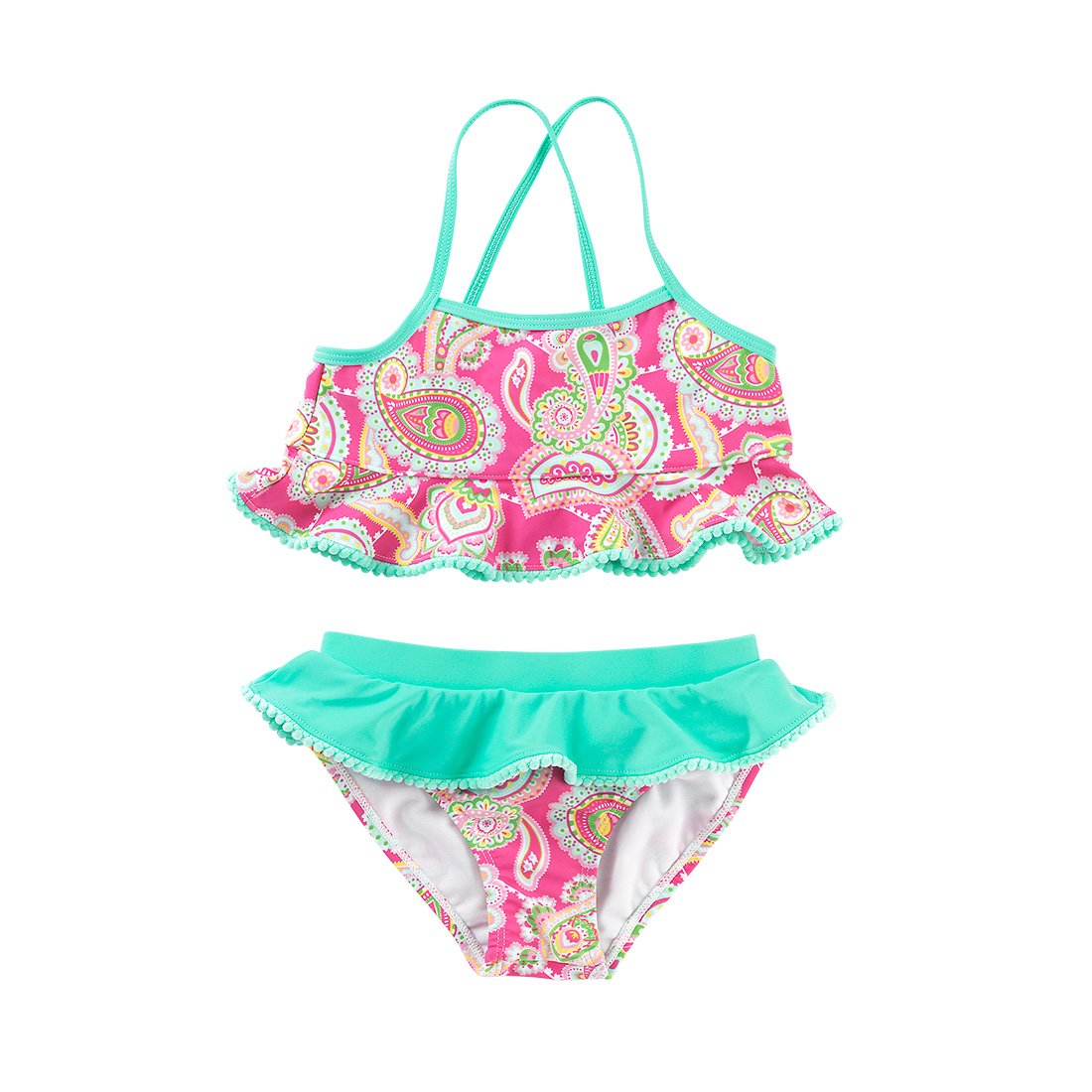 Lizzie Girls' Swim Set - Personalized-Swim Suit-Viv&Lou-Top Notch Gift Shop